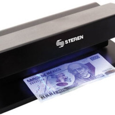 Detector de Billetes Falsos Steren SEG-050 - Luz Negra - SEG-050