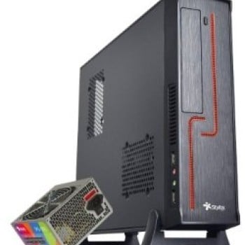 Gabinete Stylos Keelan - Mini Torre - Mini ITX - Fuente 550W - STGAKL1B Gabinete Stylos Keelan - Mini Torre - Mini ITX - Fuente 550W - STGAKL1B