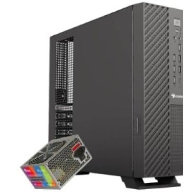 Gabinete Stylos Mince - Mini Torre - SFX - Fuente 550W - STGAMN1B