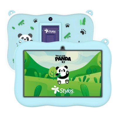 Tablet Stylos Panda Kids 7 - 7" - Quad-core - 2GB - 32GB - Cámaras 0.3MP/2MP - Android - Azul - STTAFP1A