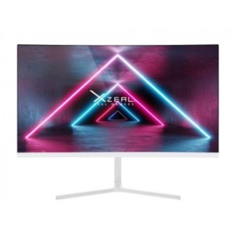 Monitor Gamer XZeal XST-570 23.8 pulgadas Curvo Full HD 100Hz Blanco