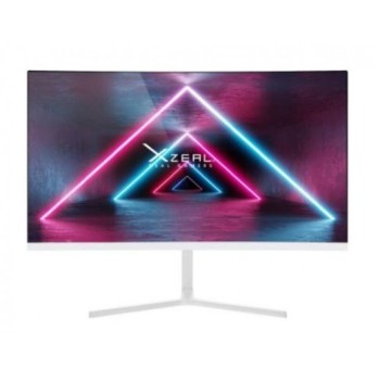 Monitor Gamer XZeal XST-570 - 23.8" - Full HD - 100Hz - HDMI - VGA - Curvo - Blanco - XSPMG07W