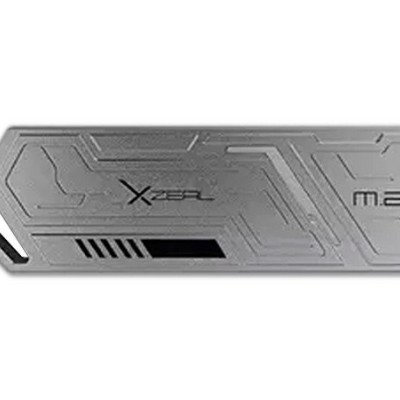 Gabinete para SSD XZeal ENCNV - Nvme M.2 - USB-C - Plata - XZENNV1G