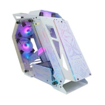 Gabinete XZeal IR02 - Media Torre - Micro ATX/Mini ITX - 4 Ventiladores - Panel Lateral - Blanco - XZGAIRRGBW  Gabinete XZeal IR02 - Media Torre - Micro ATX/Mini ITX - 4 Ventiladores - Panel Lateral - Blanco - XZGAIRRGBW