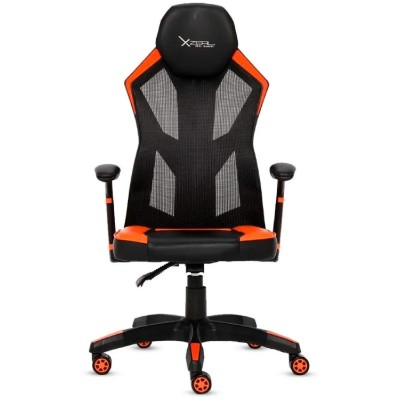 Silla Gamer XZeal XZ30 - Soporta 115kg - Negro con Naranja - XZSXZ30O
