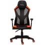 Silla Gamer XZeal XZ30 - Soporta 115kg - Negro con Naranja - XZSXZ30O