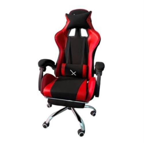 Silla Gamer XZeal XZ05-1 Ergonómica - Soporta 150Kg - Color Rojo y Negro - Modelo XZSXZ52R