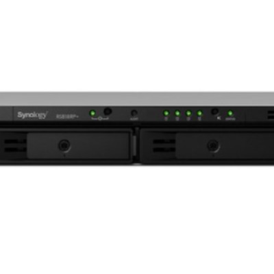 Unidad de Expansión Synology Rx418 - 3.5"/2.5" - SATA - 4 Bahías - 1U - RX418