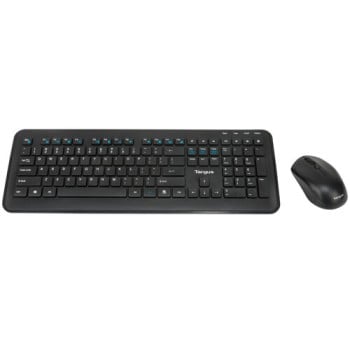 Kit de Teclado y Mouse Targus AKM610ES - Inalámbrico - USB - Negro - AKM610ES