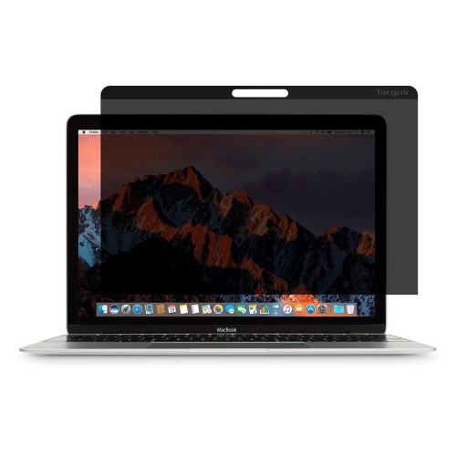 Filtro de Privacidad Targus 13.3 pulgadas para MacBook - Antirreflejante y Anti-huellas - Modelo ASM133MBP6GL