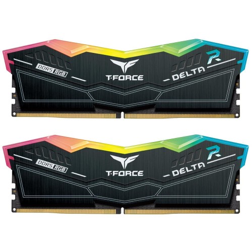 Memoria RAM TEAMGROUP T-FORCE Delta RGB DDR5 32GB (2x16GB) 5200MHz Modelo FF3D532G5200HC40CDC01