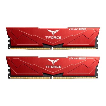 Memoria RAM TEAMGROUP T-FORCE VULCAN - DDR5 - 32GB (2 x 16GB) - 5200MHz - DIMM - Para PC - FLRD532G5200HC40CDC01