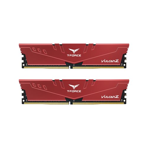 Memoria RAM TEAMGROUP T-FORCE Vulcan Z DDR4 16GB (2x8GB) 3200MHz TLZRD416G3200HC16FDC01