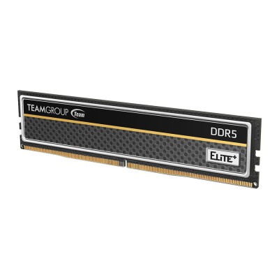 Memoria RAM TEAMGROUP ELITE PLUS - DDR5 - 16GB - 4800MHz - DIMM - para PC - TPBD516G4800HC4001