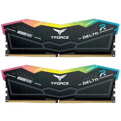 Memoria RAM TEAMGROUP T-Force Delta RGB - DDR5 - 32GB (2x16GB) - 7800MHz - U-DIMM - Para PC - FF3D532G7800HC38DDC01