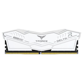 Memoria RAM TEAMGROUP T-Force Delta RGB - DDR5 - 32GB - 5200MHz - U-DIMM - Blanco - Para PC - FF4D532G5200HC40C01