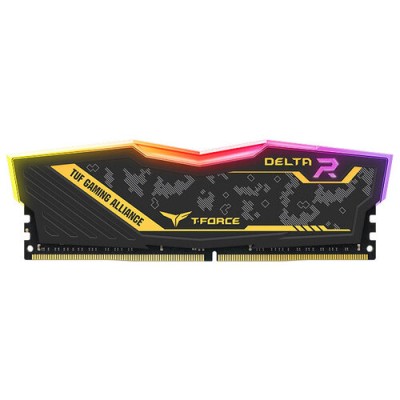Memoria RAM TEAMGROUP DELTA TUF Gaming RGB - DDR4 - 8GB - 3200MHz - UDIMM - Para PC  - TF9D48G3200HC16C01