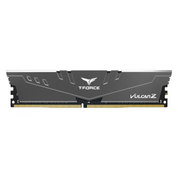 Memoria RAM TEAMGROUP T-Force Vulcan Z - DDR4 - 16GB - 3200MHz - UDIMM - Gris - Para PC - TLZGD416G3200HC16F01