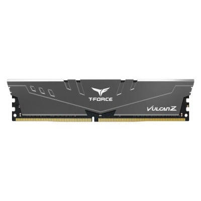 Memoria RAM TEAMGROUP T-Force Vulcan Z - DDR4 - 16GB - 3200MHz - UDIMM - Gris - Para PC - TLZGD416G3200HC16F01