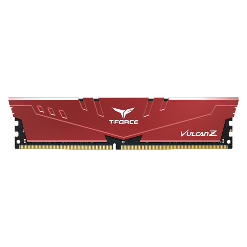Memoria RAM TEAMGROUP T-Force Vulcan Z DDR4 16GB 3200MHz Rojo TLZRD416G3200HC16F01