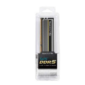 Memoria RAM TEAMGROUP ELITE PLUS - DDR5 - 8GB - 4800MHz - UDIMM - para PC - TPBD58G4800HC40016