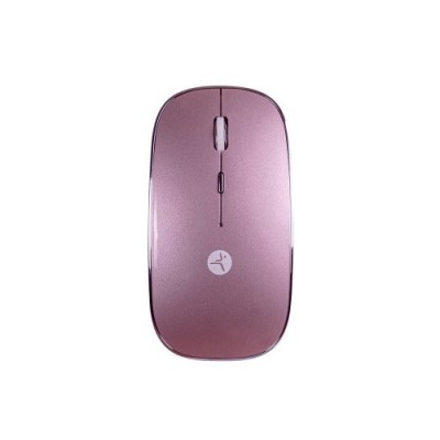 Mouse TechZone SLIVEPINK - Inalámbrico - USB - Rosa - TZACMOI27