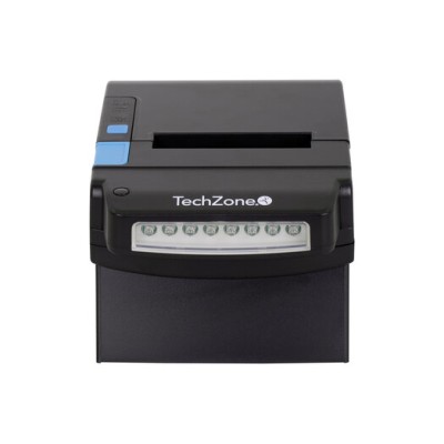 Impresora de Tickets TechZone TZBE400 - Térmica - 260 mm/s - 80mm - USB - RJ-11 - Serial - Ethernet - TZBE400