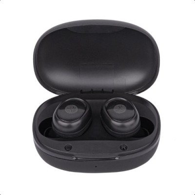 Auriculares TechZone Nova - Inalámbrico - Bluetooth - Negro - TZWS03