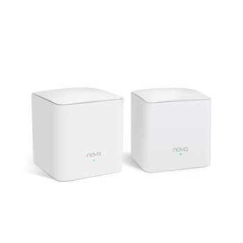 Router Tenda NOVA MW5G - 2.4/5GHz - 300/867Mbps - 2x RJ-45 - 2 Antenas - 2 Piezas - MW5G (2-PACK)