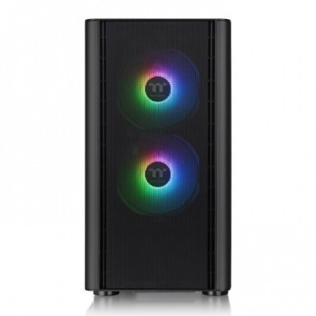 Gabinete Gamer Thermaltake V150 - Micro Torre - Micro ATX/Mini-ITX - 3x Ventiladores - Panel Lateral - CA-1R1-00S1WN-02