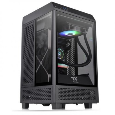 Gabinete Gamer Thermaltake Tower 100 - Mini Torre - Mini ITX - 2x Ventiladores - 3x Cristales Templados - CA-1R3-00S1WN-00 Gabinete Gamer Thermaltake Tower 100 - Mini Torre - Mini ITX - 2x Ventiladores - 3x Cristales Templados - CA-1R3-00S1WN-00