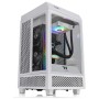 Gabinete Gamer Thermaltake The Tower 100 Snow - Mini Torre - Mini ITX - 2x Ventiladores - Panel Lateral - Blanco - CA-1R3-00S6WN-00