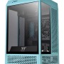 Gabinete Gamer Thermaltake Tower 100 Turquoise - Mini Torre - Mini ITX - 2x Ventiladores - 3x Cristales Templados - Turquesa - CA-1R3-00SBWN-00