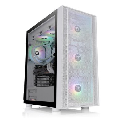 Gabinete Gamer Thermaltake H570 TG ARGB Snow - Media Torre - ATX/E-ATX/Micro ATX/Mini ITX - 3x Ventilador - Panel Lateral - Blanco - CA-1T9-00M6WN-01 Gabinete Gamer Thermaltake H570 TG ARGB Snow - Media Torre - ATX/E-ATX/Micro ATX/Mini ITX - 3x Ventilador - Panel Lateral - Blanco - CA-1T9-00M6WN-01