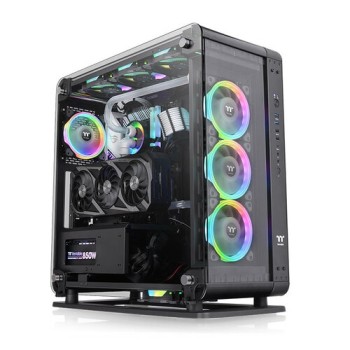 Gabinete Gamer Thermaltake Core P6 TG - Media Torre - ATX/Micro ATX/Mini-ITX - Panel Lateral - CA-1V2-00M1WN-00