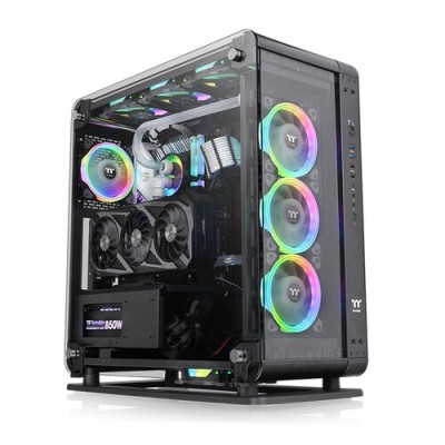 Gabinete Gamer Thermaltake Core P6 TG - Media Torre - ATX/Micro ATX/Mini-ITX - Panel Lateral - CA-1V2-00M1WN-00 Gabinete Gamer Thermaltake Core P6 TG - Media Torre - ATX/Micro ATX/Mini-ITX - Panel Lateral - CA-1V2-00M1WN-00