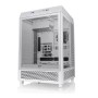 Gabinete Gamer Thermaltake The Tower 500 - Media Torre - ATX/EATX/Micro ATX/Mini-ITX - 2x Ventiladores - Panel Lateral - Blanco - CA-1X1-00M6WN-00