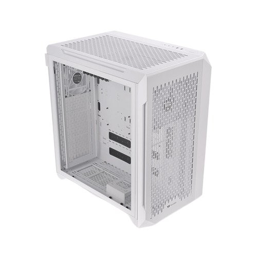 Gabinete Gamer Thermaltake CTE C700 Blanco - Media Torre ATX con 3 Ventiladores RGB y Panel de Vidrio Templado - Modelo CA-1X7-00F6WN-00