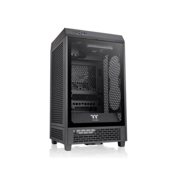 Gabinete Gamer Thermaltake The Tower 200 - Mini Torre - Mini-ITX - 2 Ventiladores - Panel Lateral - CA-1X9-00S1WN-00
