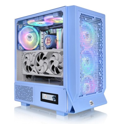 Gabinete Thermaltake Ceres 330 TG ARGB con Ventana - Midi-Tower - ATX/Mini-ITX/Micro-ATX/E-ATX - USB 3.0 - Sin Fuente -2 Ventiladores Instalados - Azul - CA-1Y2-00MFWN-00 Gabinete Thermaltake Ceres 330 TG ARGB con Ventana - Midi-Tower - ATX/Mini-ITX/Micro-ATX/E-ATX - USB 3.0 - Sin Fuente -2 Ventiladores Instalados - Azul - CA-1Y2-00MFWN-00