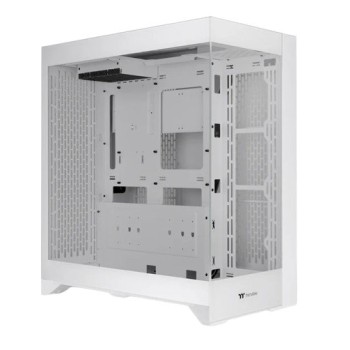 Gabinete Gamer Thermaltake CTE E600MX Snow - Media Torre - EATX/ATX/Mini ITX/Micro ATX - Panel Lateral - Blanco - CA-1Y3-00M6WN-00