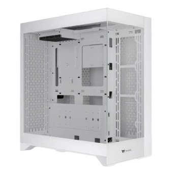 Gabinete Gamer Thermaltake CTE E600MX Snow - Media Torre Blanco - Compatible EATX/ATX - Panel Lateral de Vidrio