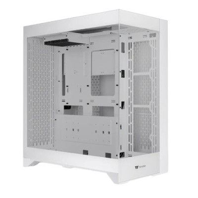 Gabinete Gamer Thermaltake CTE E600MX Snow - Media Torre - EATX/ATX/Mini ITX/Micro ATX - Panel Lateral - Blanco - CA-1Y3-00M6WN-00