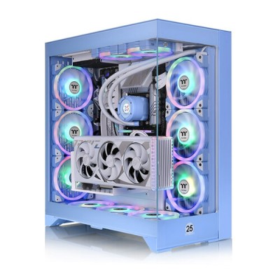 Gabinete Gamer Thermaltake CTE E600 MX - Media Torre - Mini ITX/Micro ATX/ATXE-ATX - 3 Ventiladores - Panel Lateral - Azul - CA-1Y3-00MFWN-00 Gabinete Gamer Thermaltake CTE E600 MX - Media Torre - Mini ITX/Micro ATX/ATXE-ATX - 3 Ventiladores - Panel Lateral - Azul - CA-1Y3-00MFWN-00