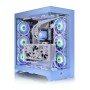Gabinete Gamer Thermaltake CTE E600 MX - Media Torre - Mini ITX/Micro ATX/ATXE-ATX - 3 Ventiladores - Panel Lateral - Azul - CA-1Y3-00MFWN-00