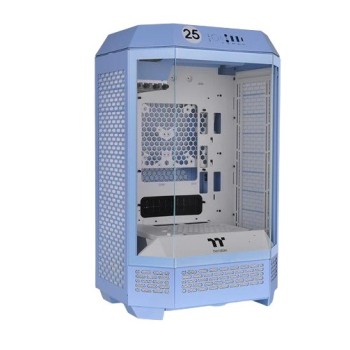 Gabinete Gamer Thermaltake The Tower 300 Micro Torre Mini ITX/Micro ATX Panel Lateral Azul