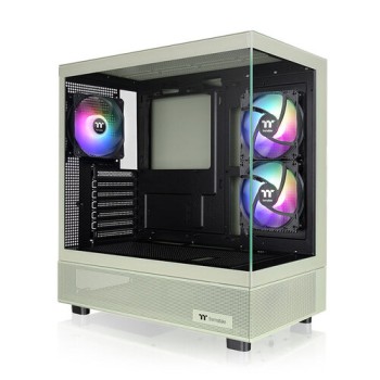 Gabinete Gamer Thermaltake View 270 TG ARGB Plus - Media Torre - ATX/Micro ATX/Mini ITX/E-ATX - Panel Lateral - Verde - CA-1Y7-00MEWN-01