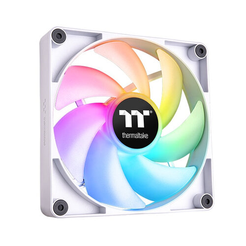 Kit de Ventiladores Thermaltake CT120 ARGB 120mm Blanco - 2 Piezas - CL-F153-PL12SW-A
