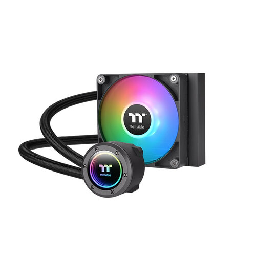 Enfriamiento Líquido Thermaltake TH120 V2 ARGB - 1 Ventilador 2000 RPM - Negro - CL-W360-PL12SW-A