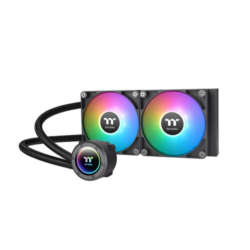 Enfriamiento Líquido Thermaltake TH240 V2 ARGB - 2 Ventiladores 2000 RPM - RGB - Modelo CL-W361-PL12SW-A
